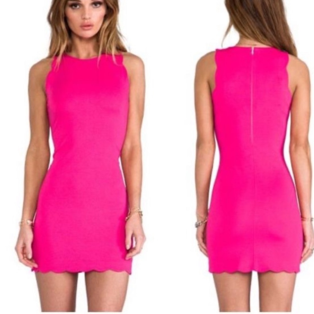 For Love And Lemons Pink Mini Dress